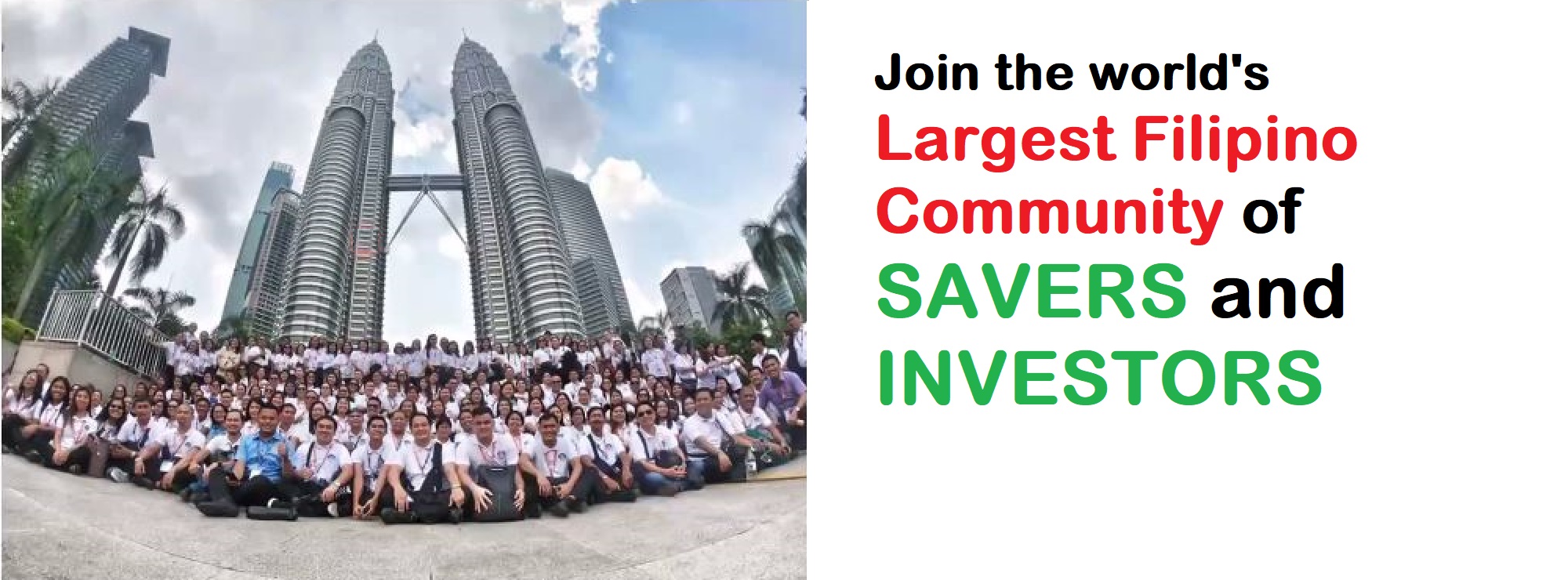 The World's Biggest Filipino Community of Savers and Investors