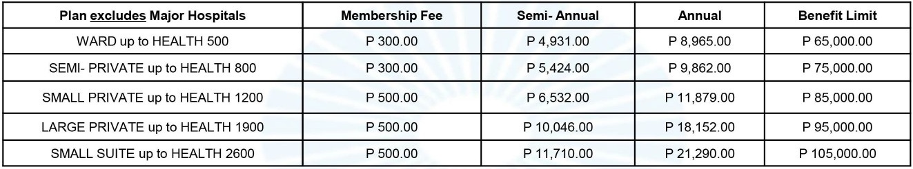 MINI-GROUP with NO Access to Major Hospitals