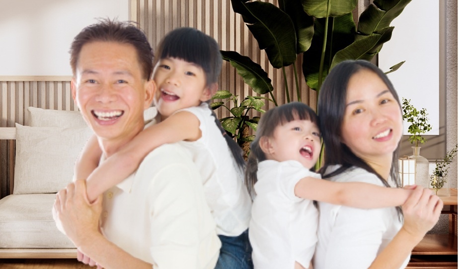 Family representing advance final-expense planning