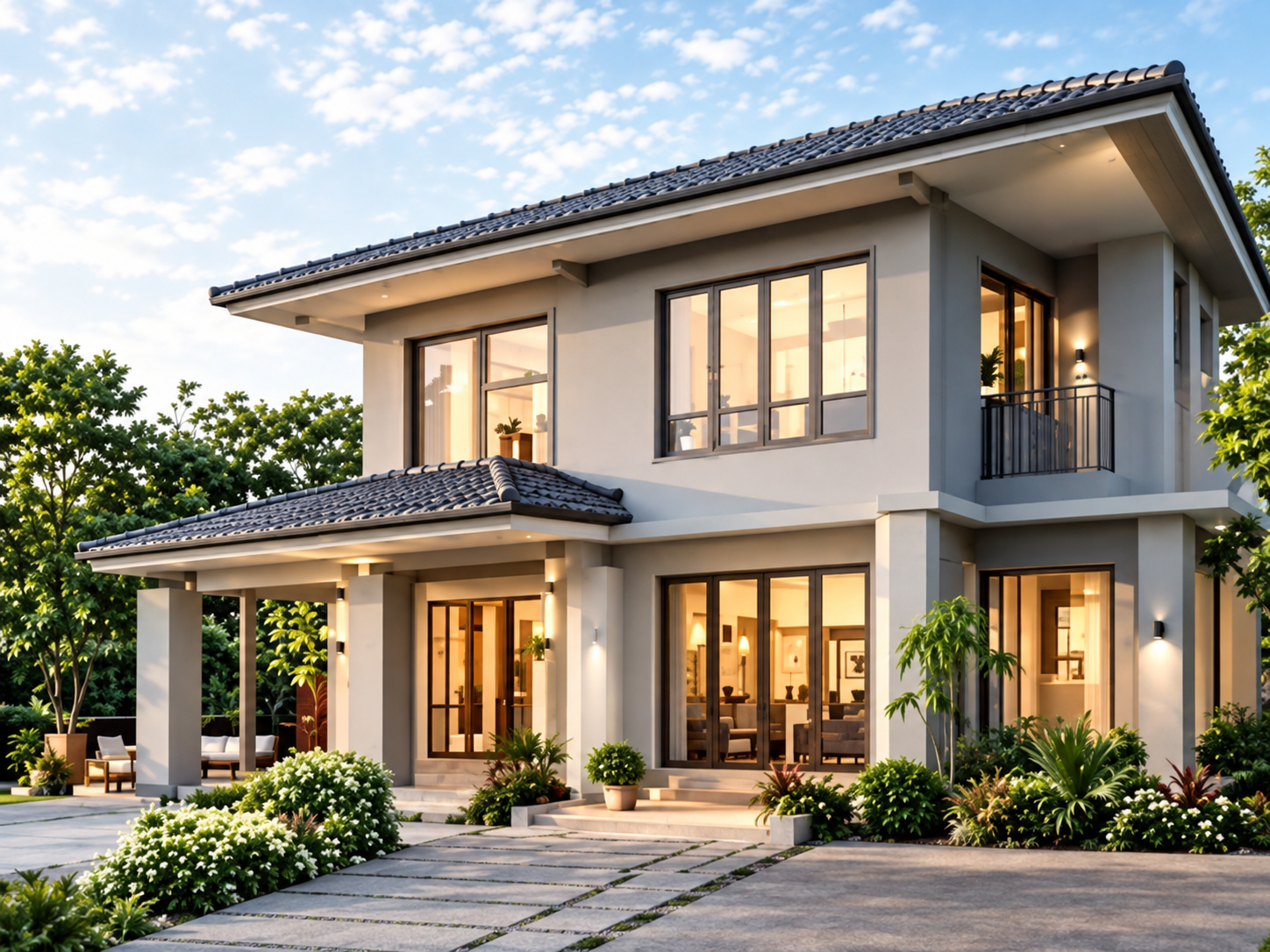 A welcoming two-storey dream home